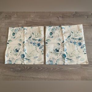 Pillow covers Floral Leaf Print Fabric